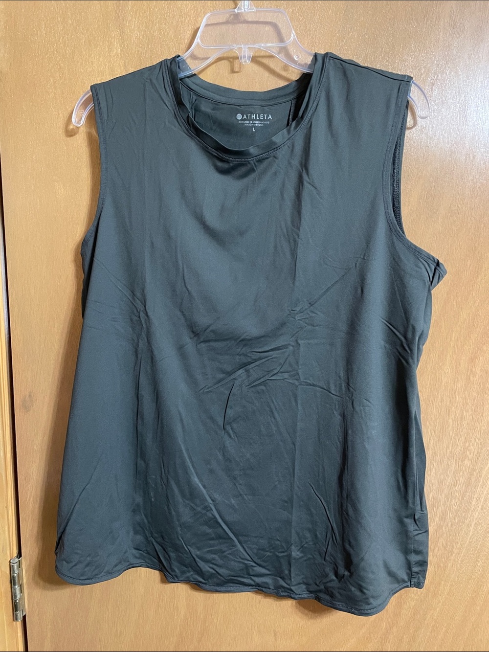 Athleta Black Sleeveless Relaxed Performance Tank